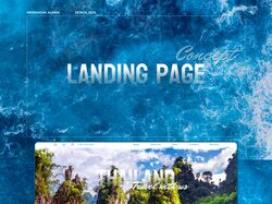 Landing page для туристического агенства 