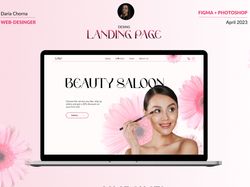 Дизайн сайта для Салона красоты