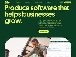 Silo - Landing page