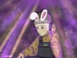 Иллюстрация диджей 