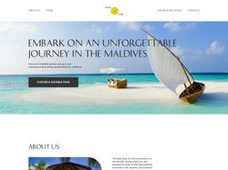 Дизайн корпоративного сайта Travel club 