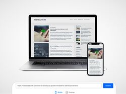 Сайт блога на Wordpress
