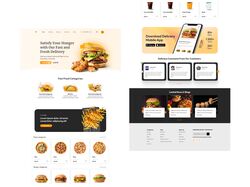 Fast Food / Landing page