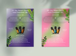 Рекламный флаер для компании DoTerra