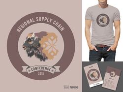 Фирменный стиль конференции компании Nestle REGIONAL SUPPLY CHAIN