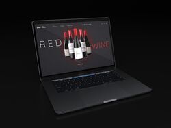Дизайн сайта интернет-магазина красного вина