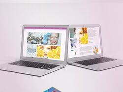 Design multi-page website 