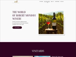 Дизайн сайта винодельни