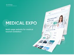 Medical expo  multipage website