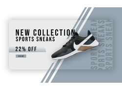 banner of sneaker