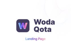WodaQota - Лендинг для обучающей платформы