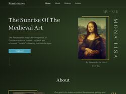 Renaissance Landing Page