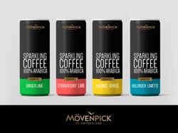 Movenpick - оформление упаковки для прохладительных напитков 