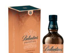 Ballantines - дизайн этикетки и упаковки