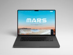 Mars Apartment UX/UI concept web design