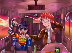 Иллюстрация в своём стиле 