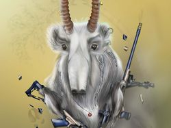 "No to poaching" illustration 