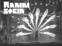 Концепт сайта для Rammstein