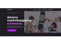Школа скейтбординга (landing)