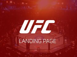 UFC landing page + mobile app