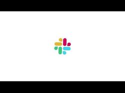 Slack logo animation 