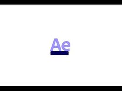 After Effects logo animation