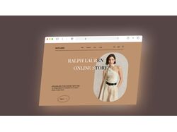 Redesign of the Ralph Lauren website