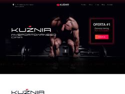 Landing page для польского тренажерного зала