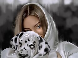 Девушка с собачкой 