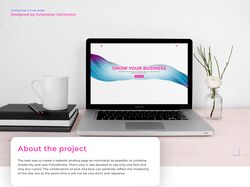 Landing page for web-agency "Abstraction"