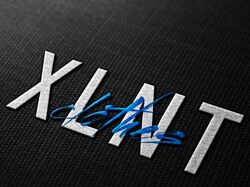logo "XLNT clothes"
