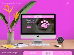 Landing page "WittyKitty"