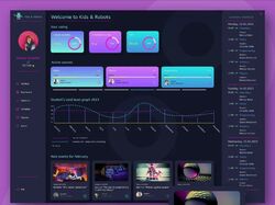 Дашборд для школи робототехніки 