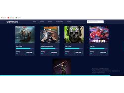 Gaming WebSite