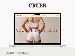 Дизайн для магазину "CREER"