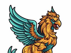 Griffin cartoon style