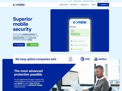 Адаптивна верстка багатосторінкового сайту Corrata