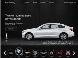 Online shop for tuning goods