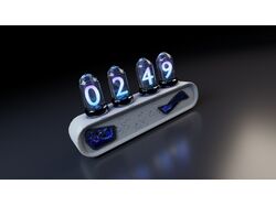 3d дизайн ламповых часов