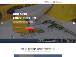 Адаптивная верстка строительного сервиса (10 страниц)