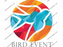 Логотип, праздничное агенство Bird event