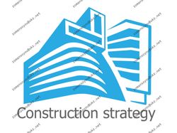 Логотип, Строительная компания Construction strategy