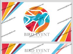 Визитка, Праздничное агенство Bird event