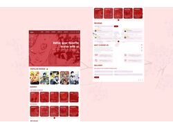 Landing page: Manga store (NihonAnime)