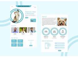 Landing page: Veterinary clinic (Healthy Pet)