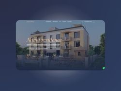 Сайт для ЖК Navoi Residence 