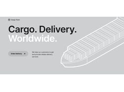 Landing Page - Cargo Delivery