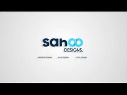 SahOo Design logo animation