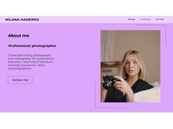 Business card site   