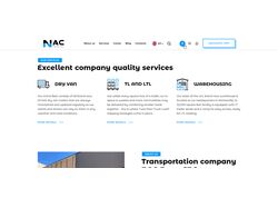 Дизайн сайта NAC